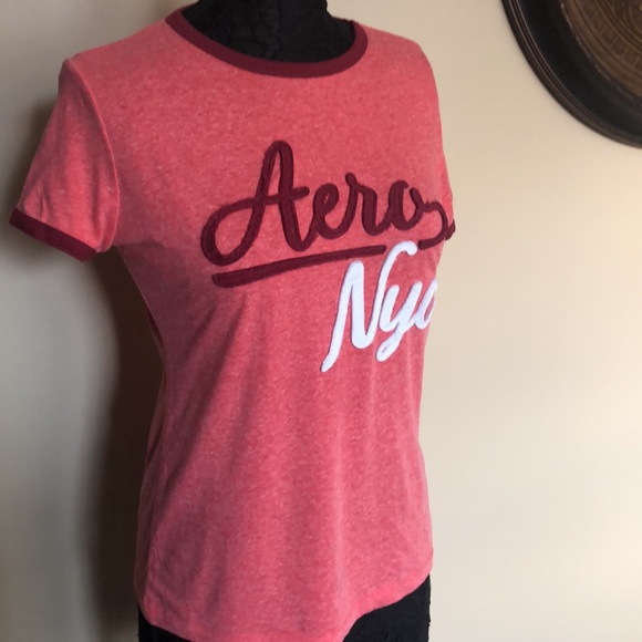 Aéropostale coral vintage t-shirt - Picture 3 of 4